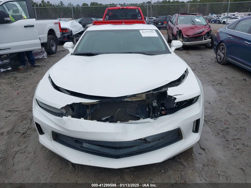 2018 CHEVROLET CAMARO VIN: 1G1FB1RX2J0102971
