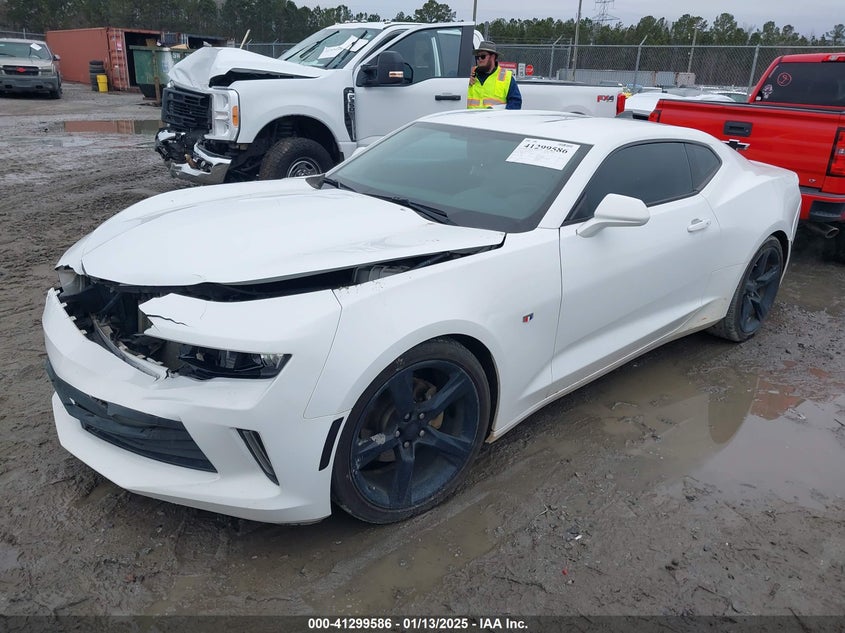 2018 CHEVROLET CAMARO VIN: 1G1FB1RX2J0102971