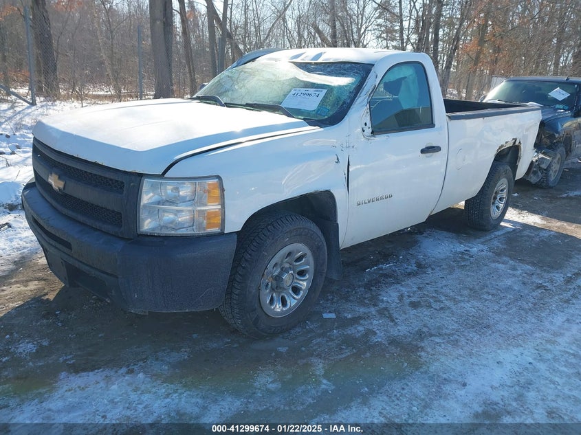 2013 CHEVROLET SILVERADO 1500 WORK TRUCK - 1GCNCPEXXDZ243781
