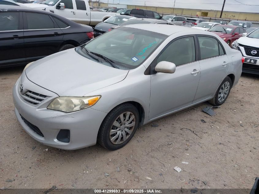 VIN 2T1BU4EE6DC021651 2013 TOYOTA COROLLA no.2