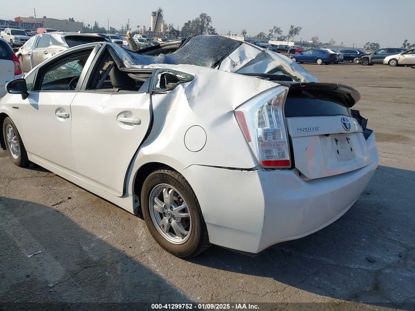 2011 TOYOTA PRIUS VIN: JTDKN3DUXB5349438