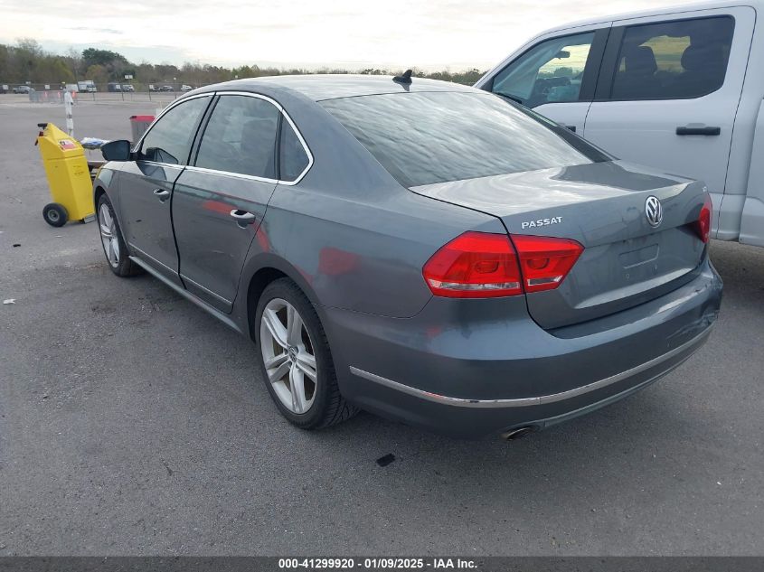 VIN 1VWBN7A30EC001521 2014 VOLKSWAGEN PASSAT no.3