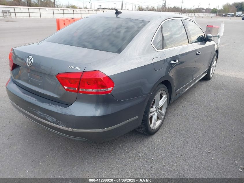 VIN 1VWBN7A30EC001521 2014 VOLKSWAGEN PASSAT no.4