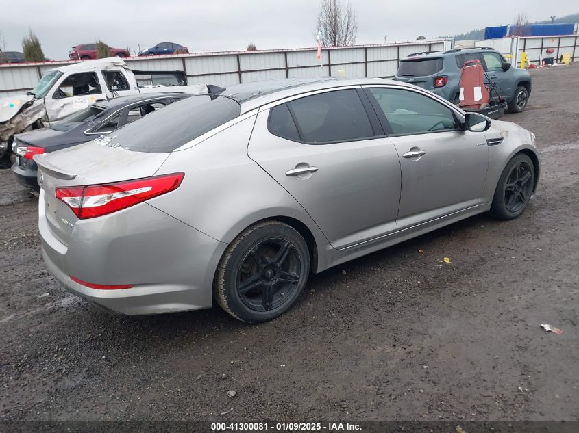 VIN KNAGM4AD0D5045764 2013 KIA OPTIMA HYBRID no.4