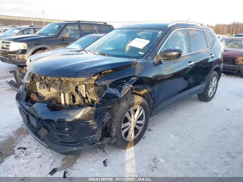 VIN KNMAT2MT2GP702253 2016 NISSAN ROGUE no.2