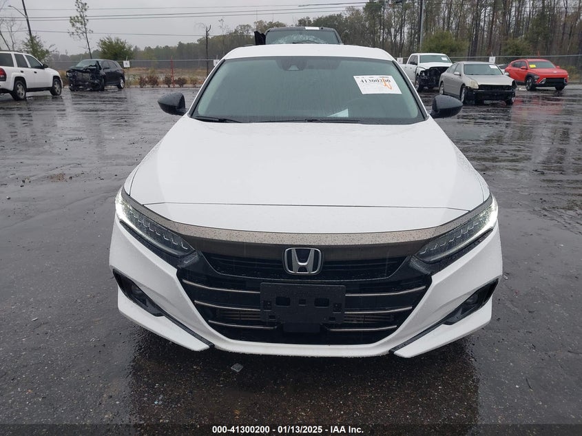 2022 HONDA ACCORD VIN: 1HGCV1F43NA055558
