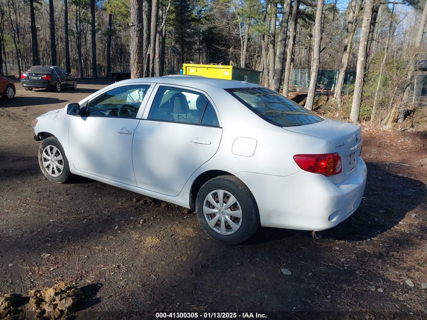 2009 TOYOTA COROLLA VIN: JTDBL40E499086165