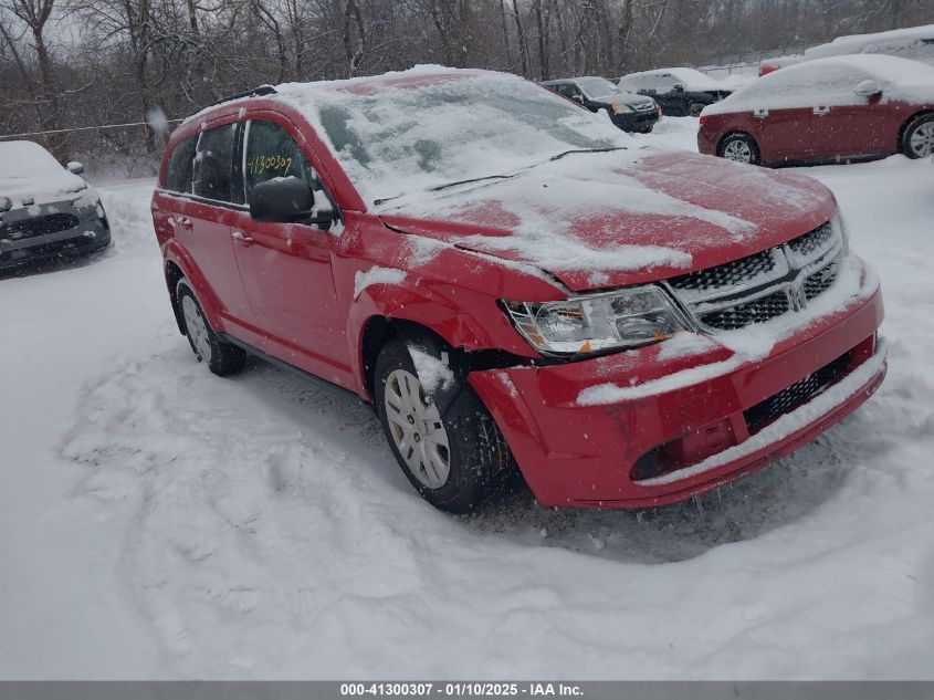 VIN 3C4PDCAB6JT495961 2018 DODGE JOURNEY no.1