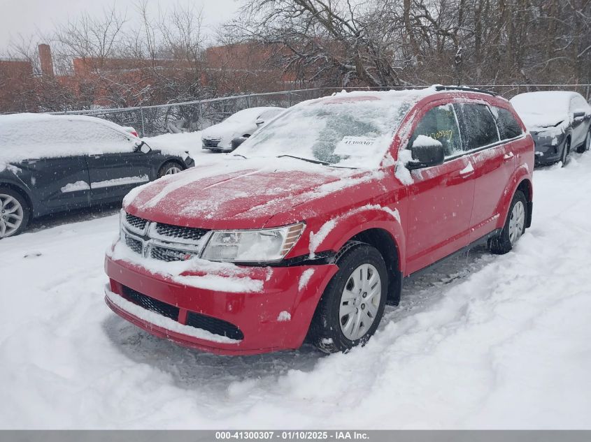 VIN 3C4PDCAB6JT495961 2018 DODGE JOURNEY no.2