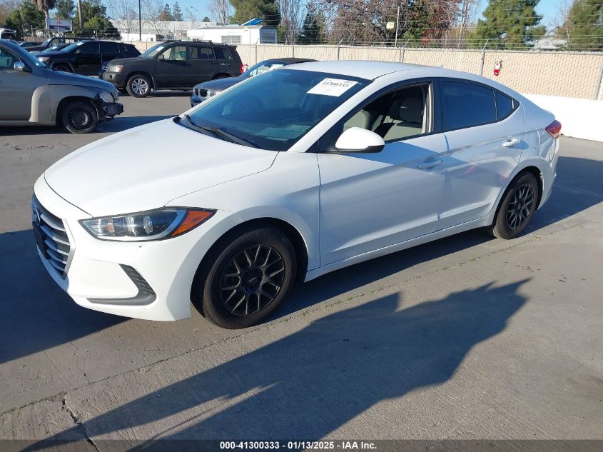 VIN 5NPD74LF7HH129890 2017 HYUNDAI ELANTRA no.2