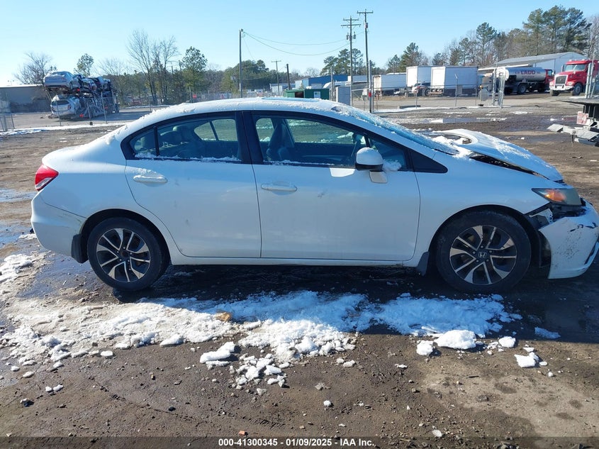 2013 HONDA CIVIC VIN: 19XFB2F9XDE232608