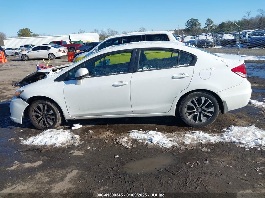 2013 HONDA CIVIC VIN: 19XFB2F9XDE232608