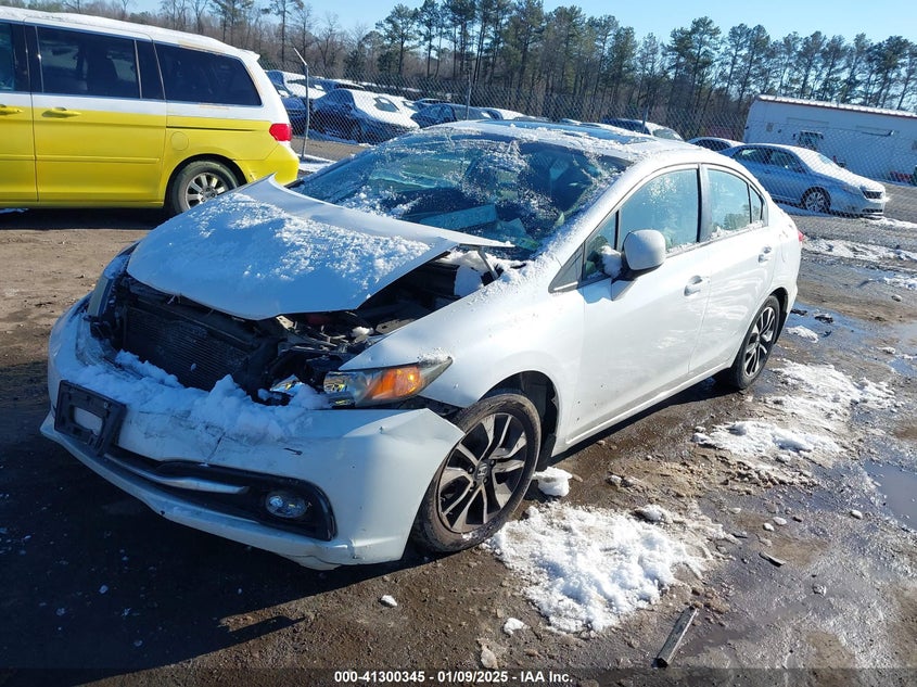 2013 HONDA CIVIC VIN: 19XFB2F9XDE232608