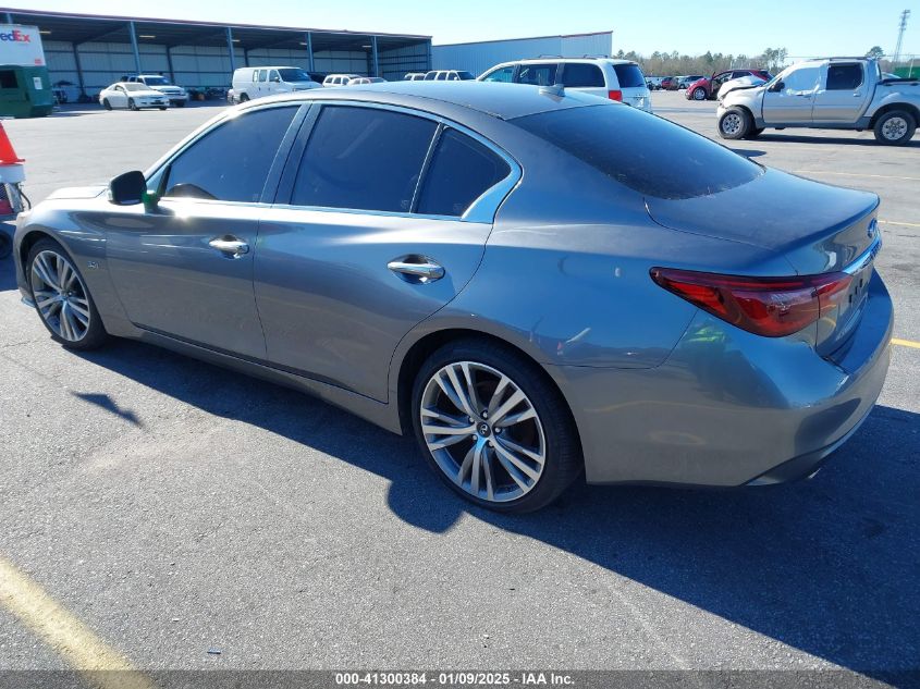 VIN JN1EV7AP6JM361418 2018 INFINITI Q50 no.3