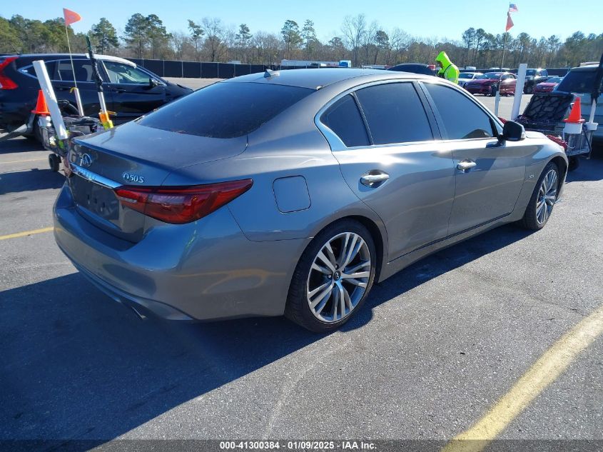 VIN JN1EV7AP6JM361418 2018 INFINITI Q50 no.4