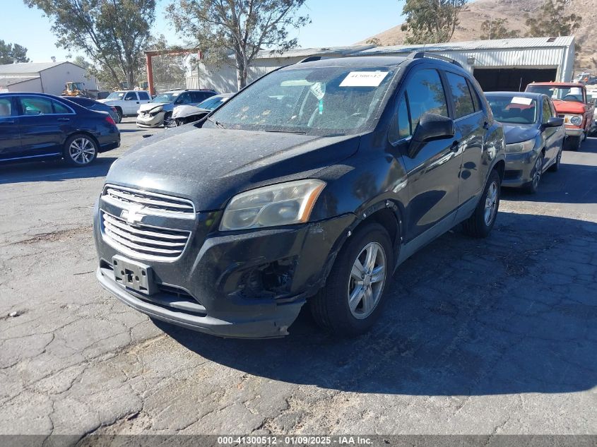 VIN 3GNCJLSB6FL247374 2015 CHEVROLET TRAX no.2