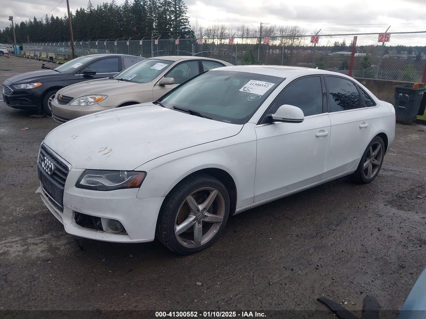 2009 AUDI A4 VIN: WAUMF78K49N029769