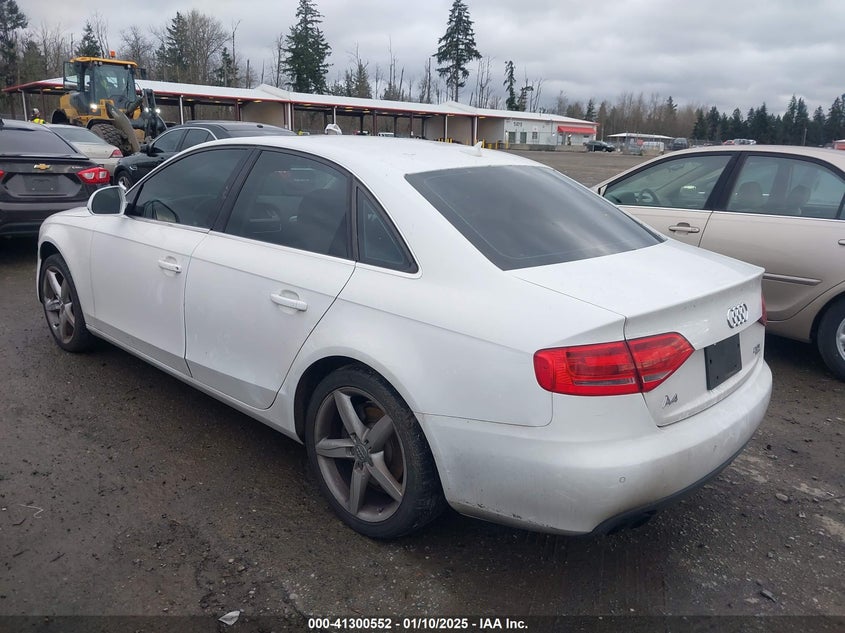 2009 AUDI A4 VIN: WAUMF78K49N029769