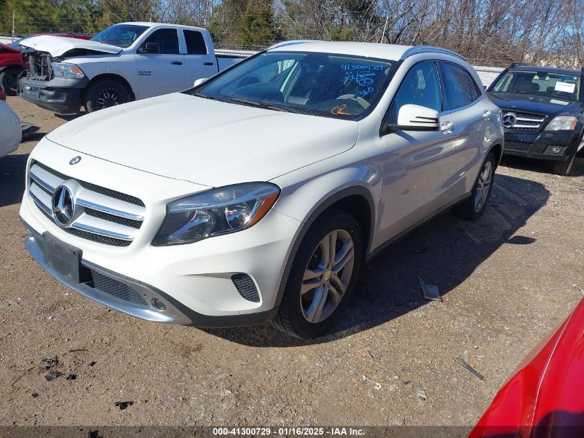 VIN WDCTG4GB7FJ175561 2015 Mercedes-Benz GLA 250, 4... no.2