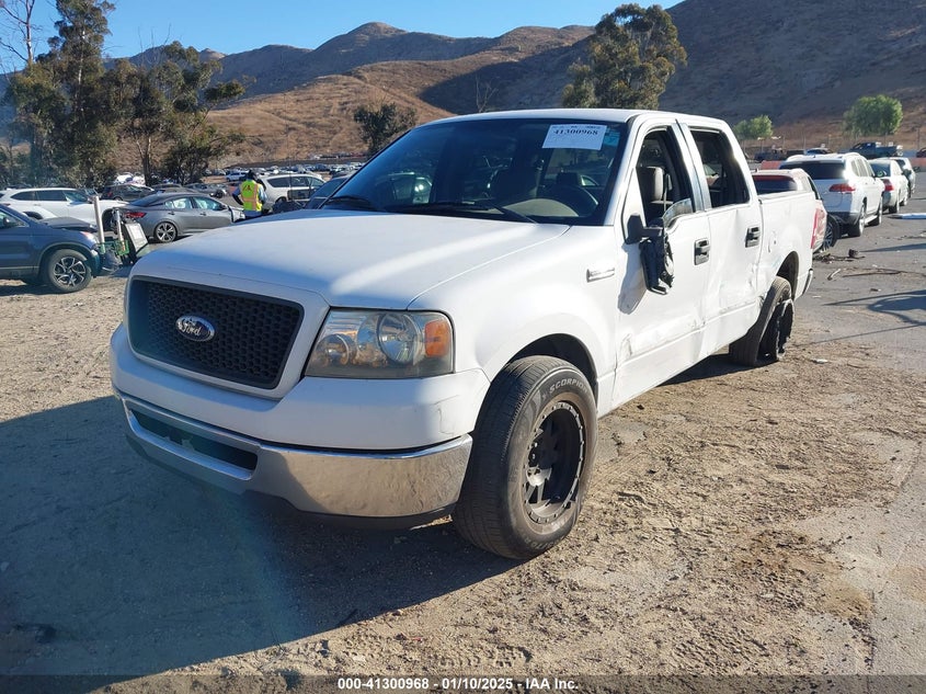 2006 FORD F150 VIN: 1FTRW12W86FB37612