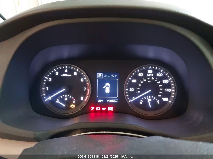 2018 Hyundai Tucson Sel VIN: KM8J3CA49JU603789 Lot: 41301118