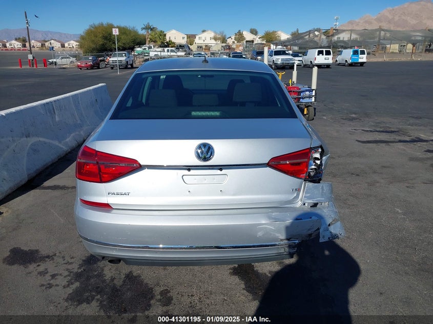 2016 VOLKSWAGEN PASSAT VIN: 1VWAT7A3XGC057227