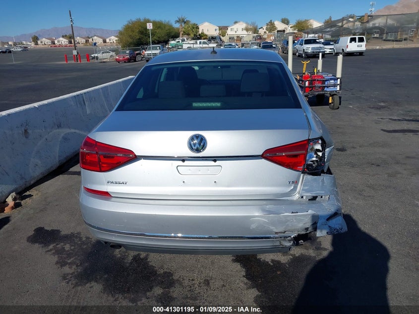 2016 VOLKSWAGEN PASSAT VIN: 1VWAT7A3XGC057227