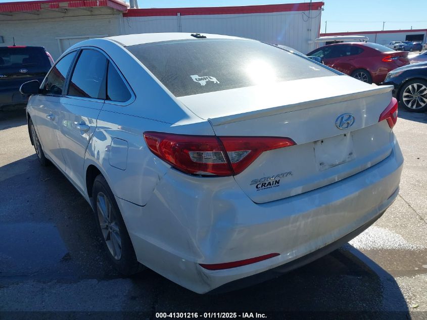 VIN 5NPE24AF3FH026839 2015 Hyundai Sonata, SE no.6