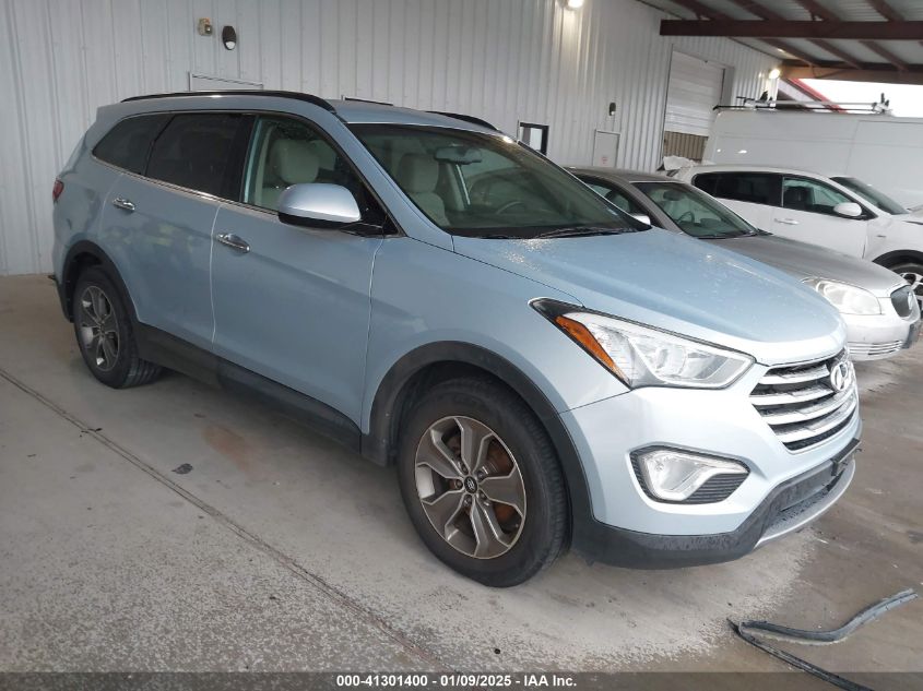 VIN KM8SM4HF4DU004835 2013 HYUNDAI SANTA FE no.1