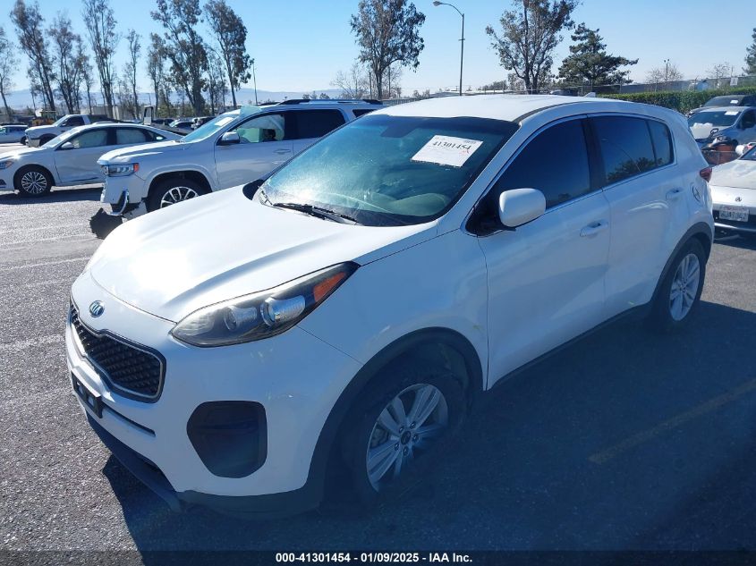 VIN KNDPM3AC4H7282031 2017 KIA Sportage, LX no.2