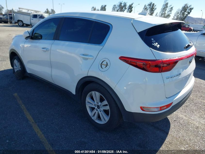 VIN KNDPM3AC4H7282031 2017 KIA Sportage, LX no.3