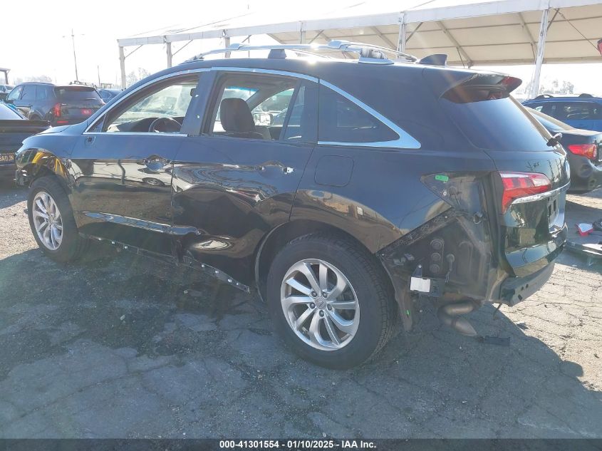 VIN 5J8TB4H51GL017284 2016 ACURA RDX no.3