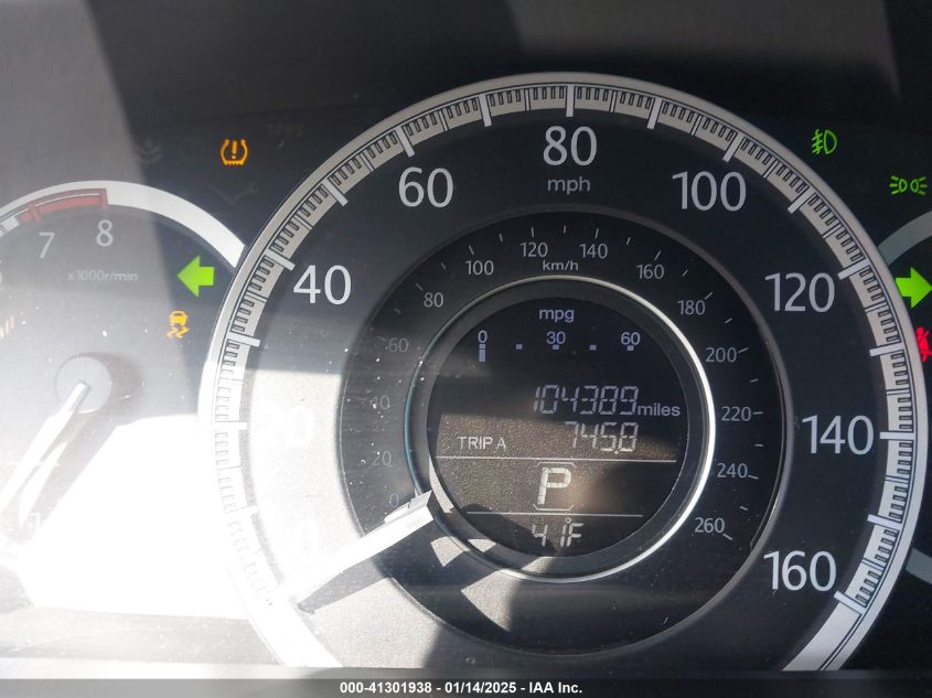 2014 Honda Accord Ex-L VIN: 1HGCR2F85EA147297 Lot: 41301938