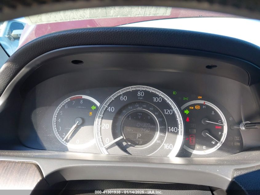 2014 Honda Accord Ex-L VIN: 1HGCR2F85EA147297 Lot: 41301938