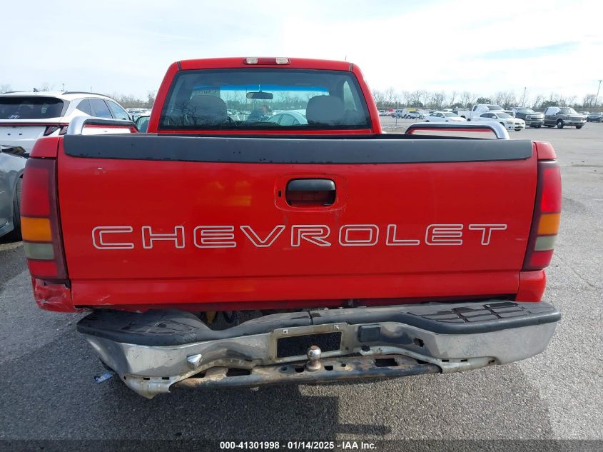2000 Chevrolet Silverado 1500 VIN: 1GCEC14W8YZ177811 Lot: 41301998
