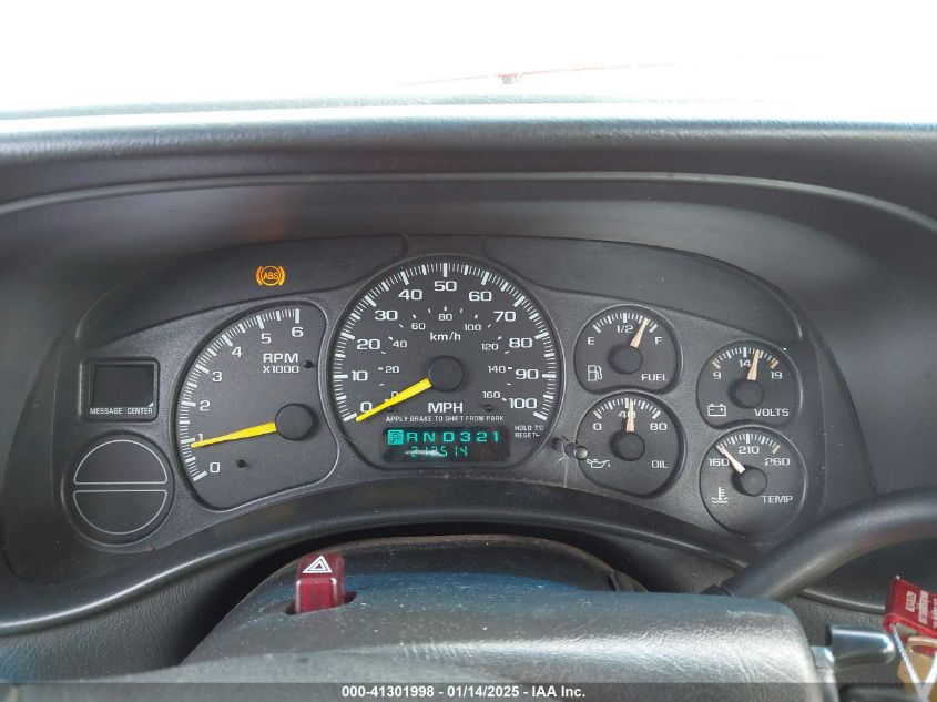 2000 Chevrolet Silverado 1500 VIN: 1GCEC14W8YZ177811 Lot: 41301998