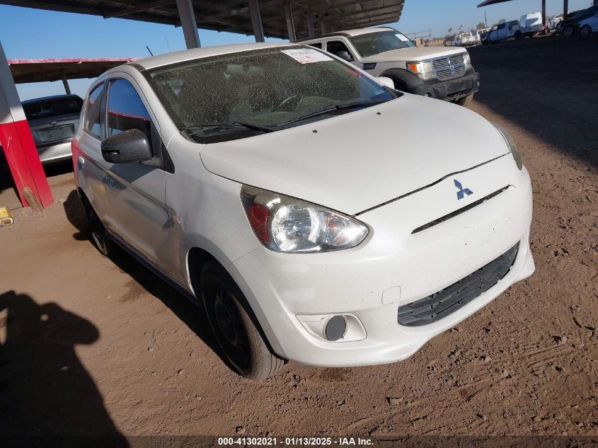 VIN ML32A3HJ0FH032108 2015 Mitsubishi Mirage, DE no.1