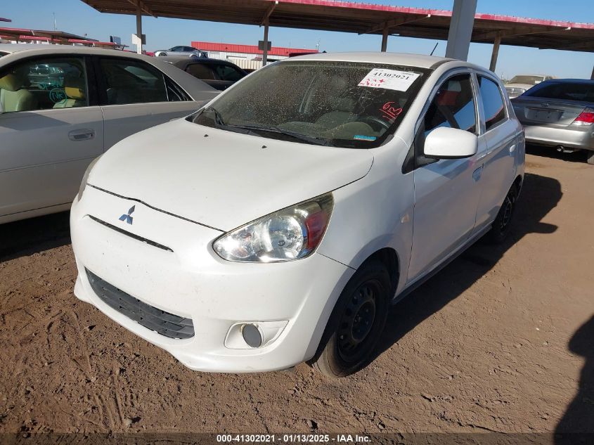 VIN ML32A3HJ0FH032108 2015 Mitsubishi Mirage, DE no.2