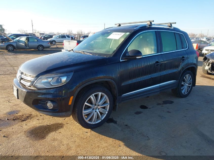 VIN WVGBV7AX6GW519359 2016 Volkswagen Tiguan, SE no.2