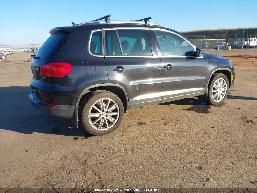 VIN WVGBV7AX6GW519359 2016 Volkswagen Tiguan, SE no.4