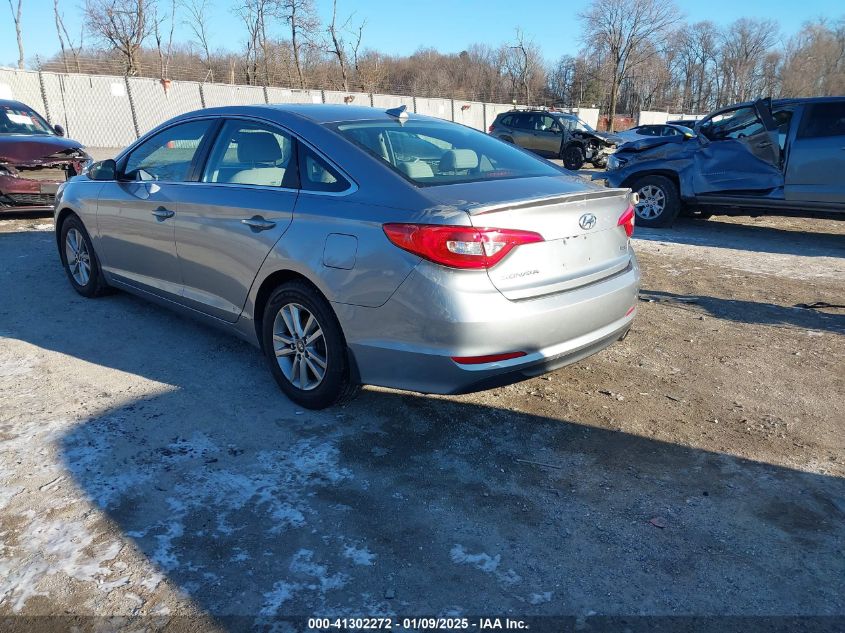 VIN 5NPE24AA3FH136228 2015 HYUNDAI SONATA no.3