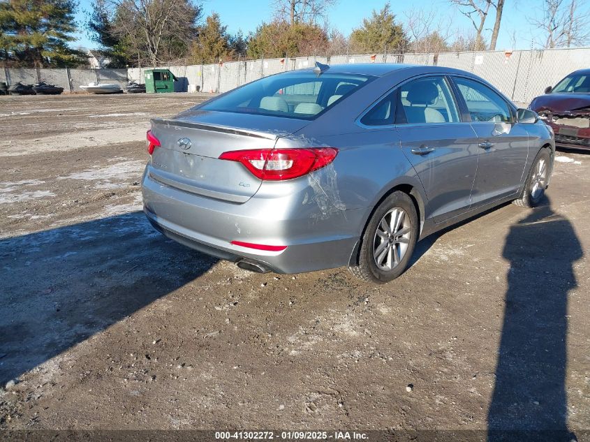 VIN 5NPE24AA3FH136228 2015 HYUNDAI SONATA no.4