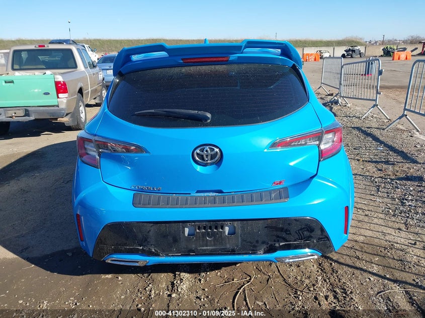 2019 TOYOTA COROLLA VIN: JTNK4RBE5K3061447
