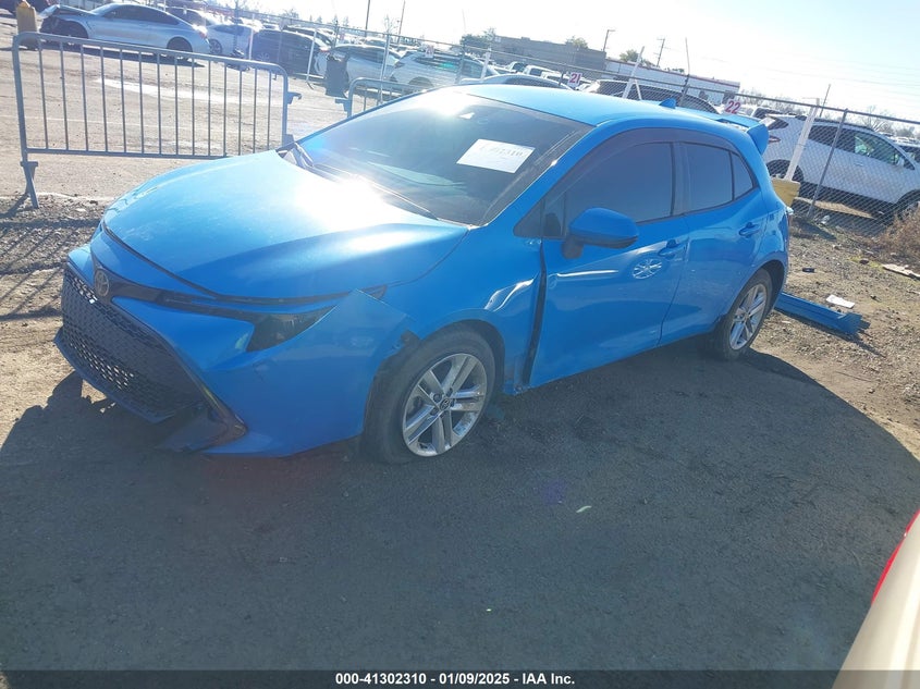 2019 TOYOTA COROLLA VIN: JTNK4RBE5K3061447