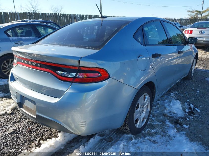 VIN 1C3CDFAA0DD285359 2013 Dodge Dart, SE no.4