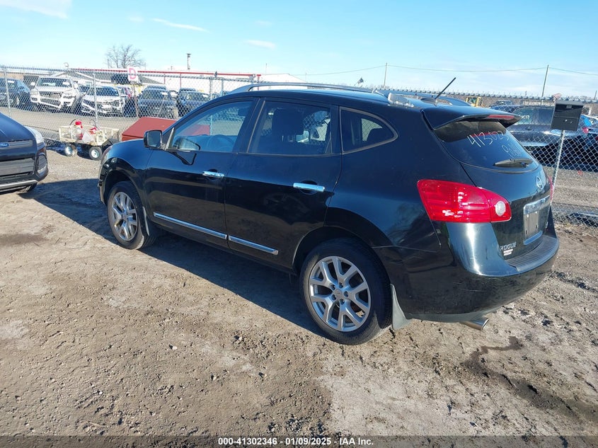 Vin: jn8as5mv8cw410536, lot: 41792730, nissan rogue sv w/sl pkg 20123