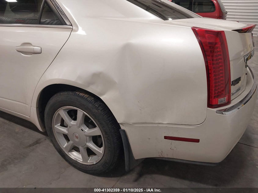 2008 CADILLAC CTS VIN: 1G6DS57V880139916