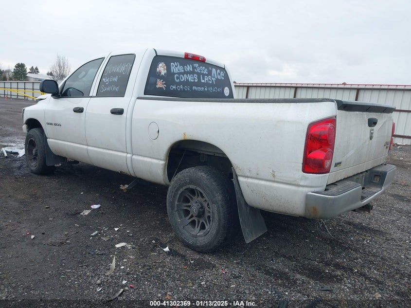 2007 DODGE RAM 1500 VIN: 1D7HU18P87S148819