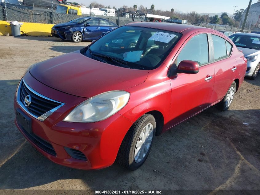 VIN 3N1CN7AP7DL846771 2013 Nissan Versa, 1.6 SV no.2