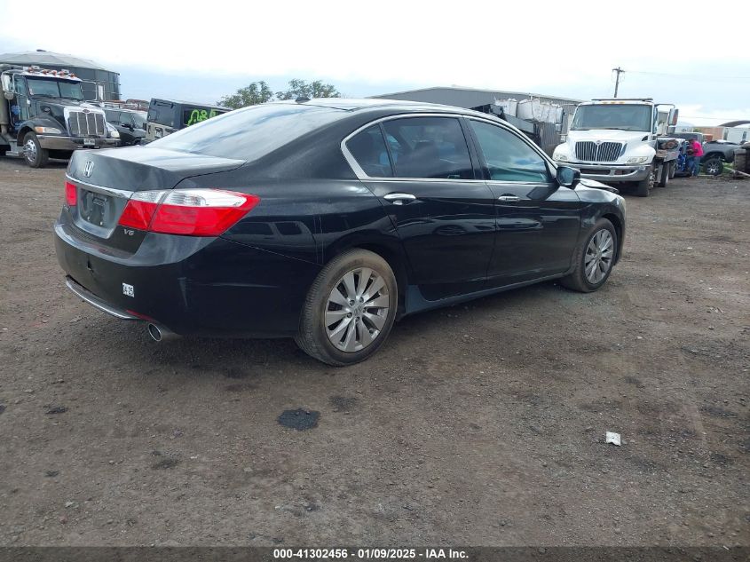 VIN 1HGCR3F89EA034684 2014 Honda Accord, Ex-L V-6 no.4